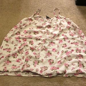 Forever21 floral tank!